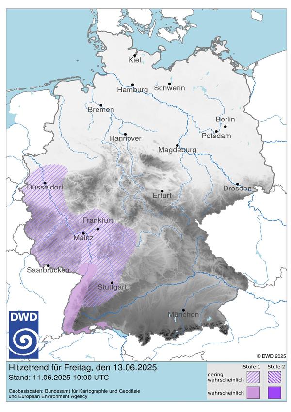Vorhersage fünfter Tag